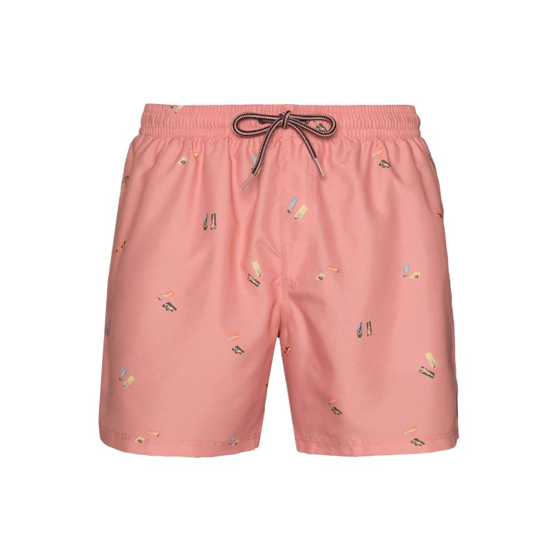 Short de bain Protest Sonic (Silver Pink) homme