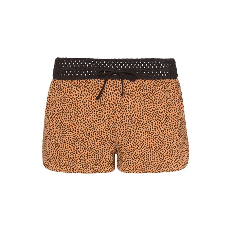 Frauen Protest Flowery 21 (True Black) kurz