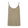 Camiseta de tirantes de espaguetis Mimizan para mujer (Just Leaf)