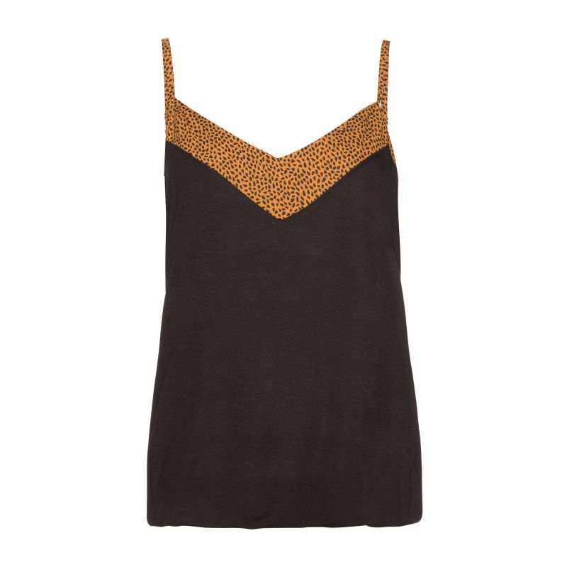 Women's Protest Reflect 21 Spaghetti Top (True Black)