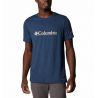 Columbia Tech Trail Graphic Tee-collegiate Navy