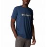 Columbia Tech Trail Graphic Tee-collegiate Navy