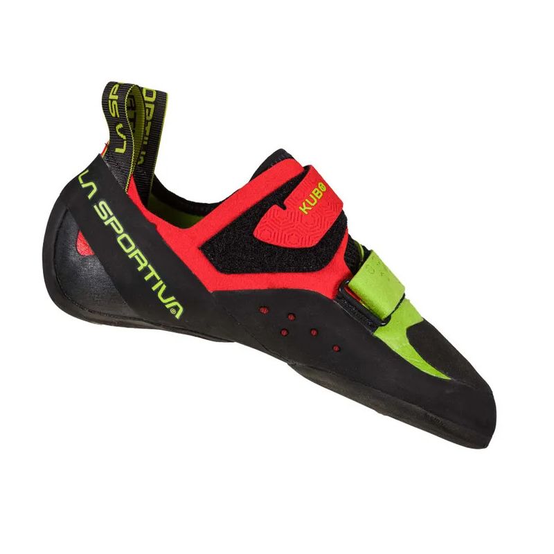 Klimschoenen La Sportiva Kubo (Goji/Neon) Gemengd