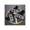 Chaussette Antidérapante Taille L X2 Sveltus Noir et Blanc