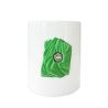Mug YY VERTICAL Klättermuggar (vit/grön)