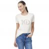 TENTREE W Wildfields Ten T-Shirt Elm White Heather Femme