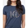 TENTREE W Wildfields Ten T-Shirt Elm White Heather Femme