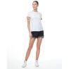 TENTREE W Retro Stripes T-Shirt White Femme
