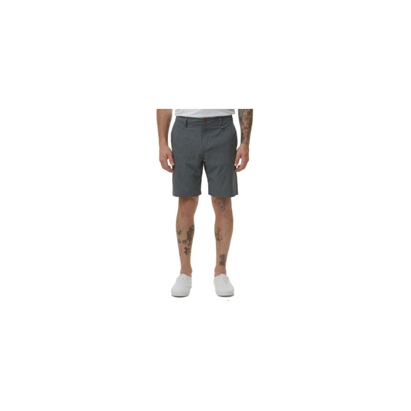 Pantalón corto Tentree Destination Latitude para hombre (gris oscuro)