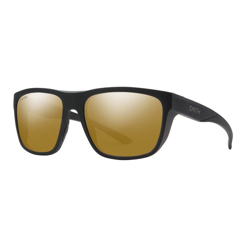 Smith Barra Sunglasses (Matte Black - polarized bronze)