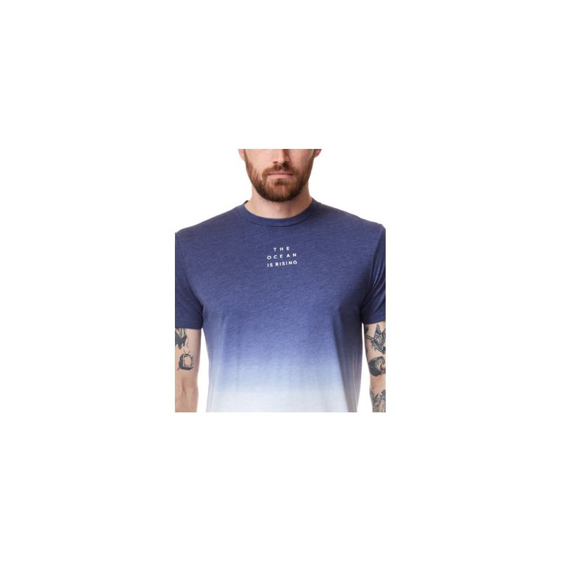 Men's Tentree Dip Dye Tee (Dress Blue Dip Dye)