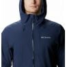 Columbia M Omni-tech Ampli-dry Sh-collegiate Navy