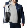 Columbia M Omni-tech Ampli-dry Sh-collegiate Navy