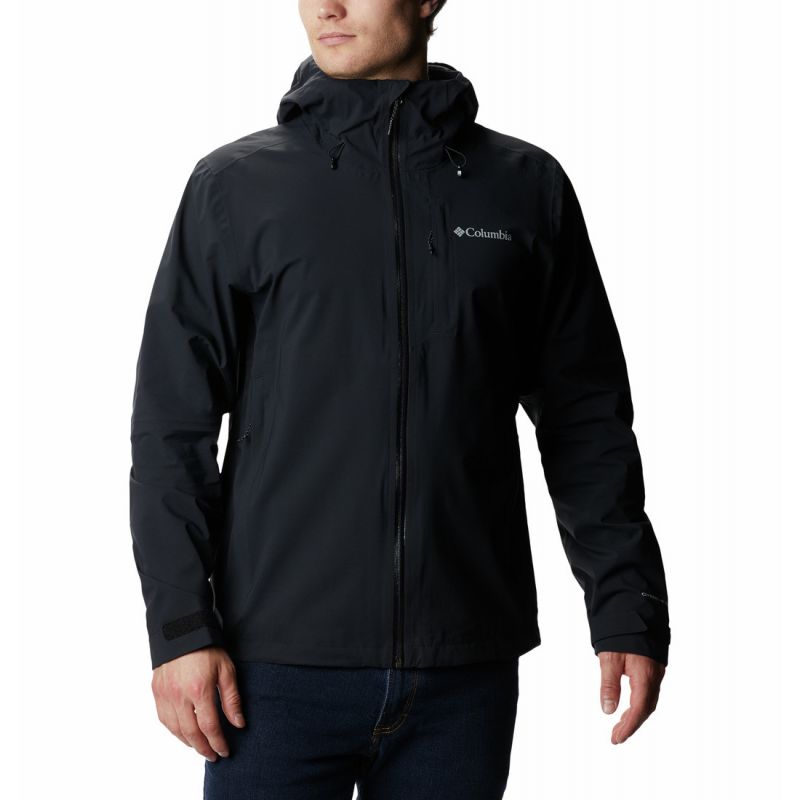 Giacca impermeabile Columbia Omni-tech Ampli-dry Sh (Nero) Uomo