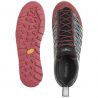Scarpe da trekking da uomo Dolomite Velocissima GTX (grigio peltro/rosso fuoco)