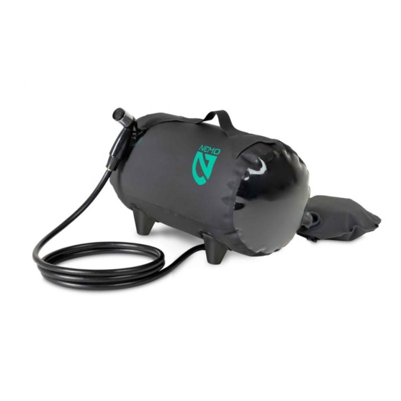 Bærbar trykdusch NEMO Helio Pressure Shower (Dark Verglas)