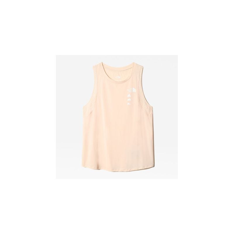 Camiseta de tirantes para mujer The North Face Glacier (Pearl Blush)