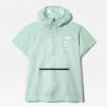 Giacca a vento a maniche corte da donna The North Face Glacier (Lichen)