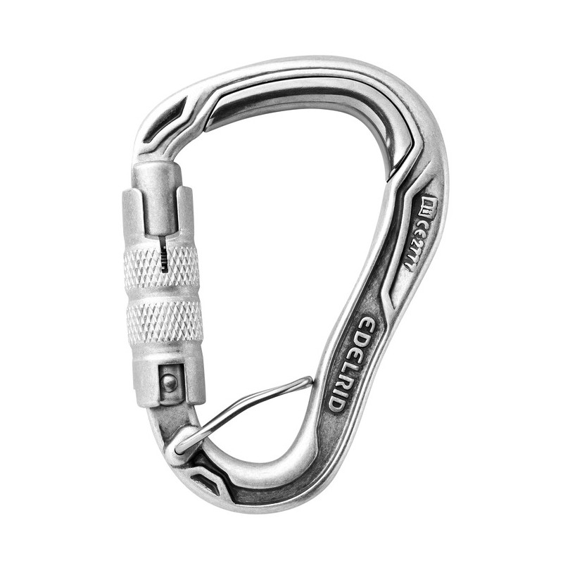 Kolminkertainen lukituskarabiini Edelrid Hms Bulletproof Triple Fg (eco)