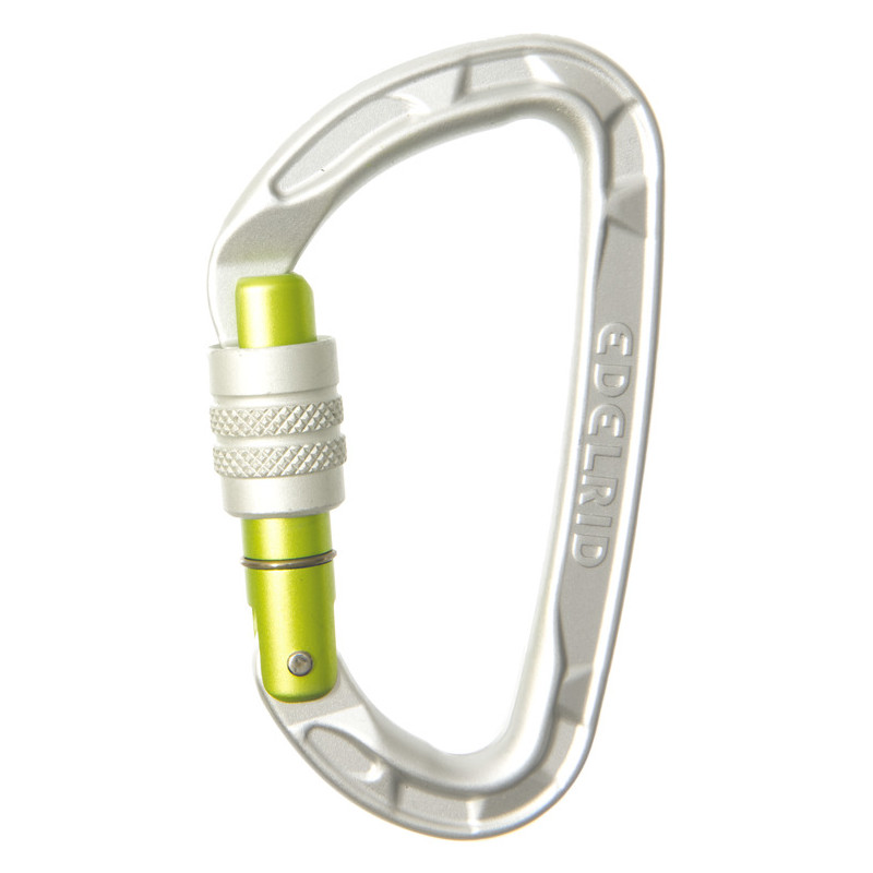 Skruekarabin Edelrid Pure Screw (sølv)