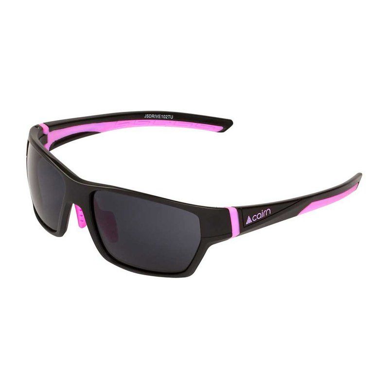 Cairn Drive (Mat Black Neon Pink) solbriller til børn