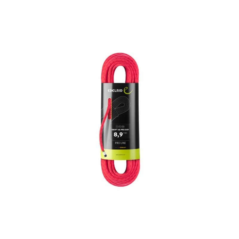Rep med tre standarder Edelrid Swift 48 Pro Dry 8,9 mm (rosa)