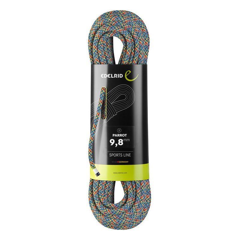 Single rope Edelrid Parrot 9,8mm (multicolor)
