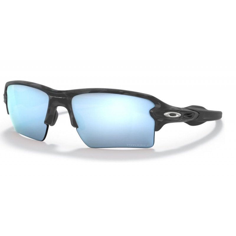 Lunettes de soleil OAKLEY FLAK 2.0 XL (Noir mat Camouflage - Prizm Deep Water Polarized)