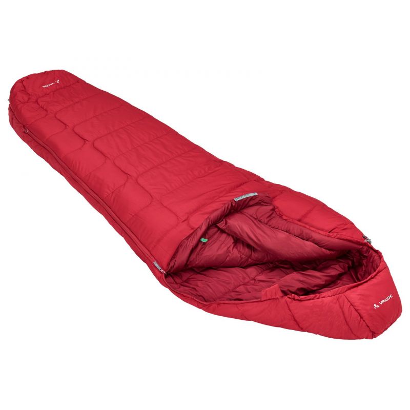 Sovepose Vaude Sioux 400 Syn (mørk indisk rød)