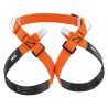 PETZL SUPERAVANTI Harnais spéléo robuste et léger orange/noir