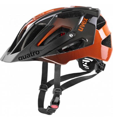 MTB-Helm Uvex Allmountain Quatro (Titan-orange) - Alpinstore