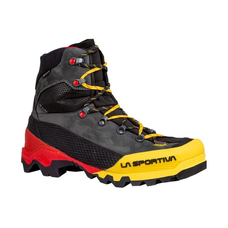 Mountaineering boots La Sportiva Aequilibrium LT GTX (Black/Yellow) Men's