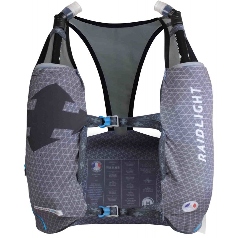 Rygsæk Raidlight Revolutiv Vest 3l (mørkegrå/lysegrå)