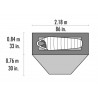 Elixir 1 Tent - Gray V2 Msr