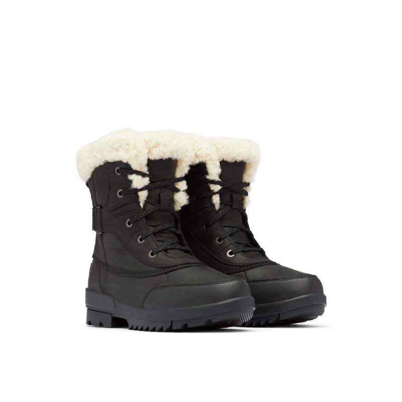 Women's après ski boot Sorel Torino II Parc Boot (Black, sea salt)