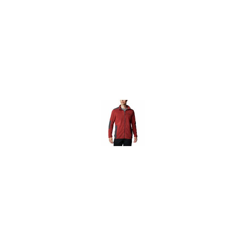 Polar fleece Columbia Tough Hiker Full Zip Fleece (Flame/ Shark) - herr