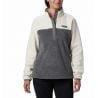 Columbia Benton Springs Half Snap Sweatshirt (City Grey Heath) kvinde