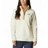 Half zip fleece Columbia Benton Springs Half Snap (Chalk Beach) Women