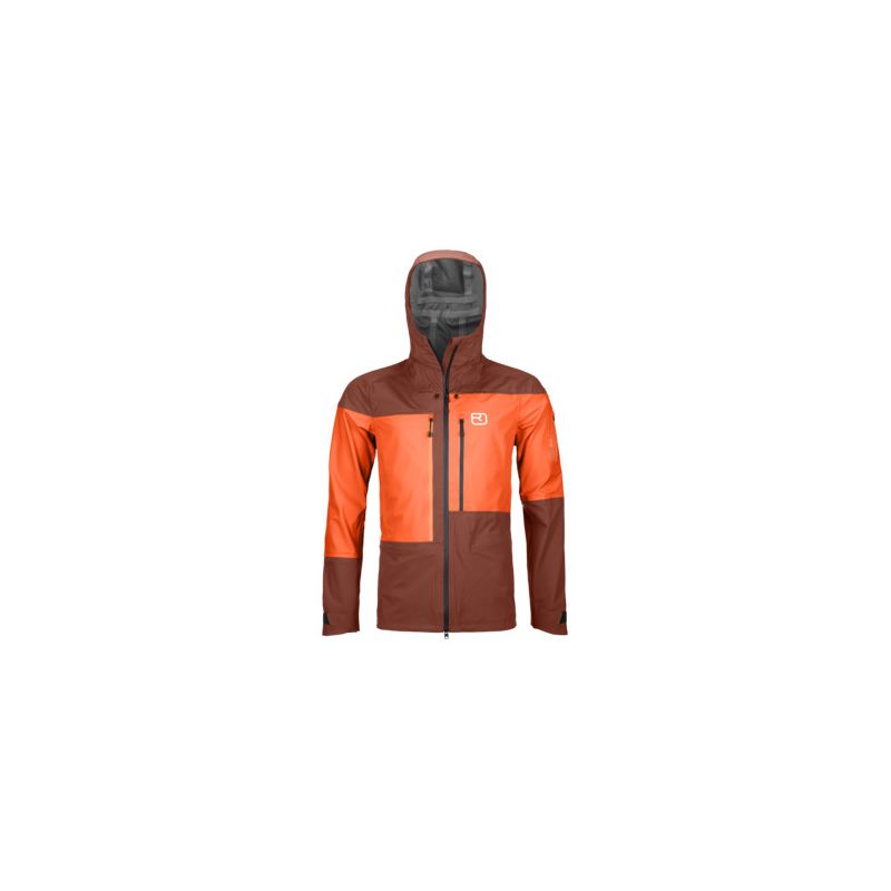 Freeride jakke Ortovox 3l Guardian Shell Jacket (Clay Orange) herre
