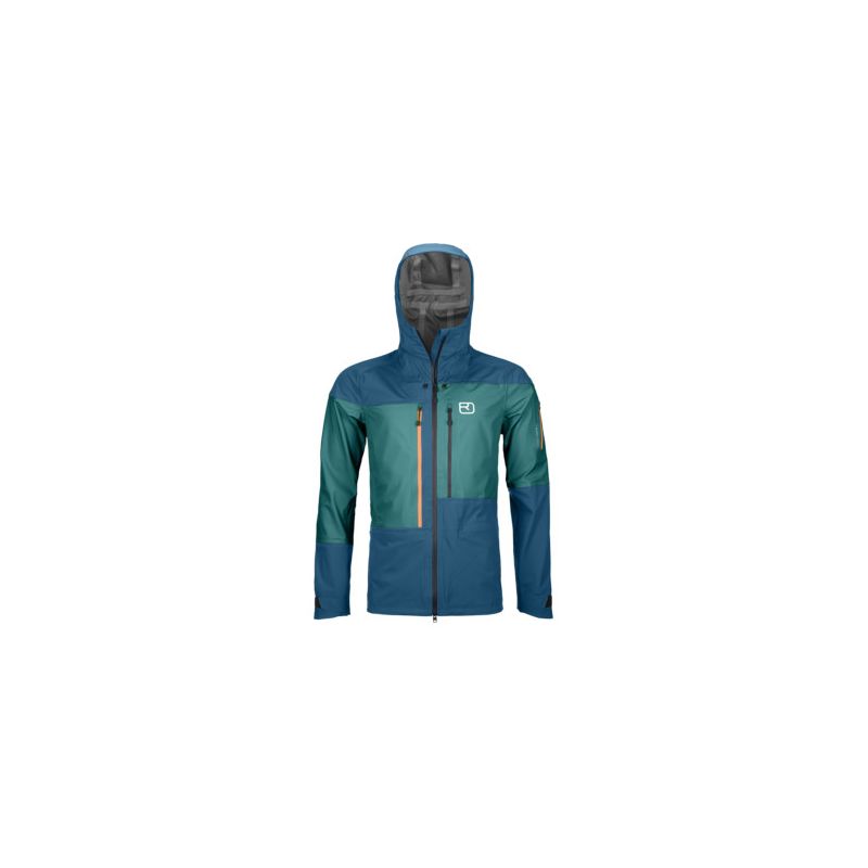 Freeridejacka Ortovox 3l Guardian Shell Jacket (Petrol Blue) man
