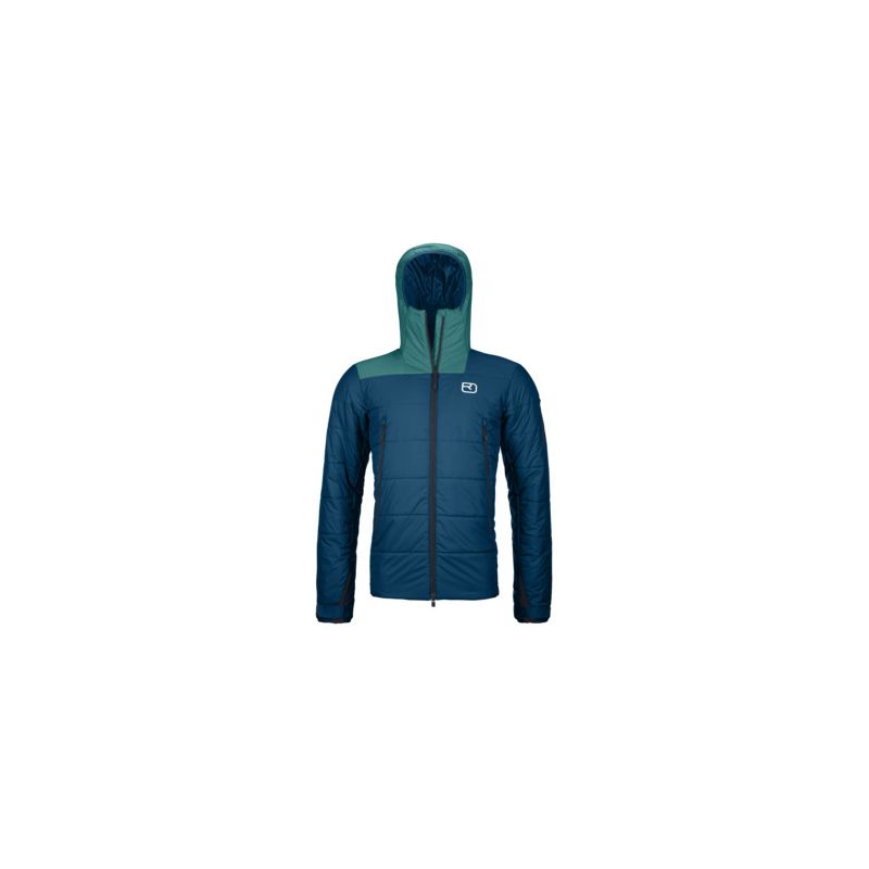 Chaqueta freeride para hombre Ortovox Swisswool Zinal Jacket (Petrol Blue)