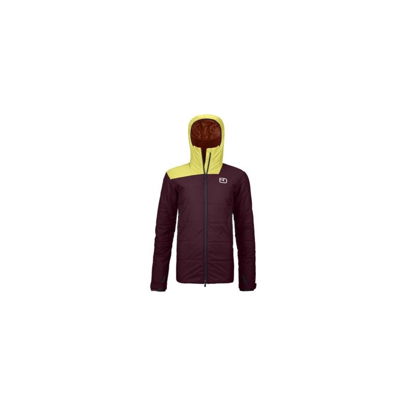 Chaqueta de esquí Ortovox Swisswool Zinal Jacket (Dark Wine) mujer