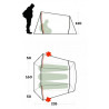 Tent Lightent 1 Pro Light Grey Ferrino light grey