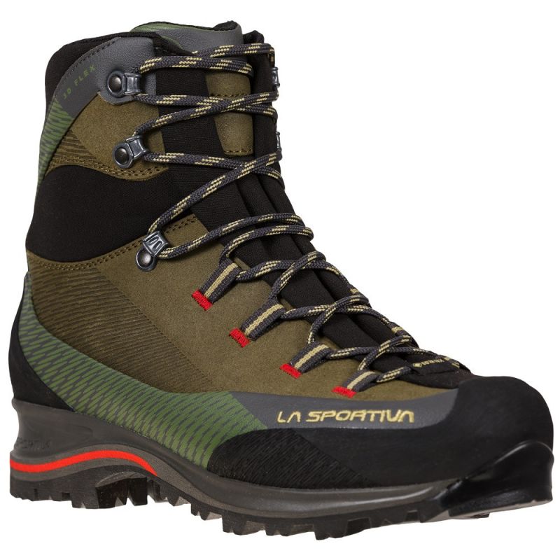 Botas montañismo La Sportiva Trango Trk Piel Gore-Tex (Ivy/Tango Rojo) hombre
