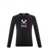 T-shirt manches mongues MILLET TRILOGY Logo Ls (Noir) Homme
