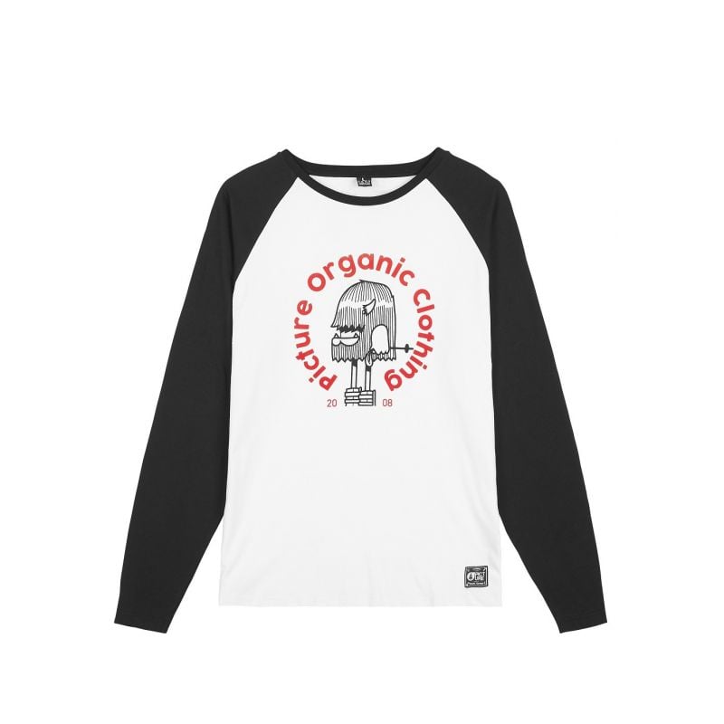 T-paita Kuva Rando Raglan Tee (valkoinen) mies