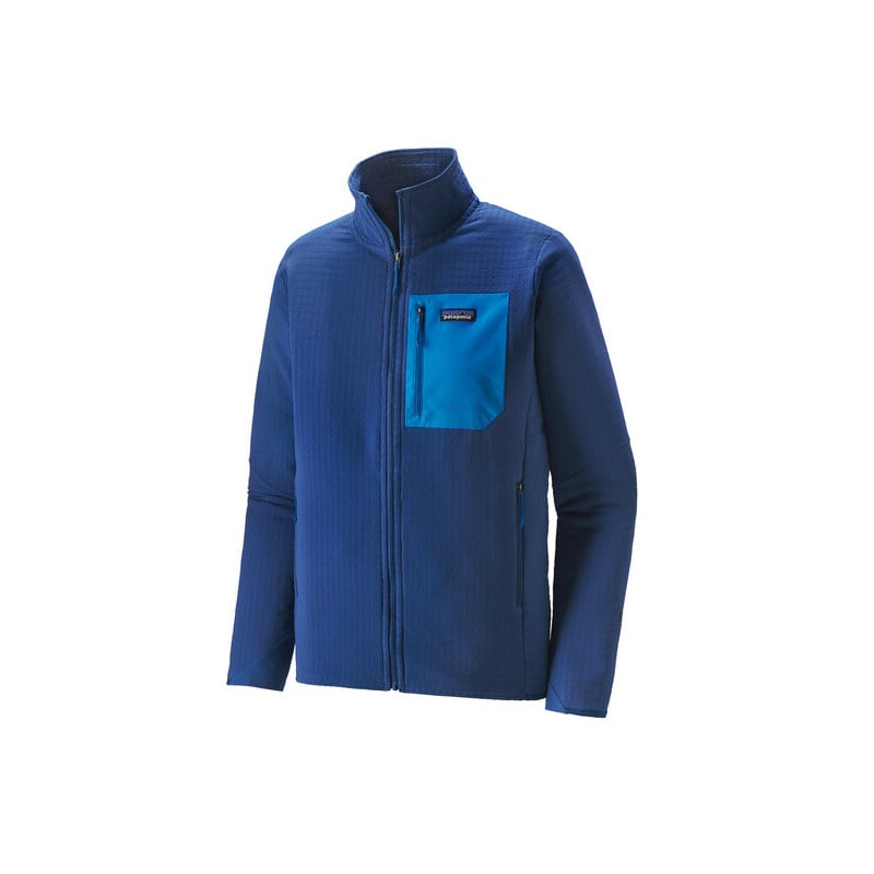 Herenfleece Patagonia R2 Techface (Superieur blauw)