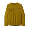 Patagonia M's L/s Cap Cool Daily Graphic Shirt (Cochamo Crack: Textile Green X-dye) manica lunga uomo