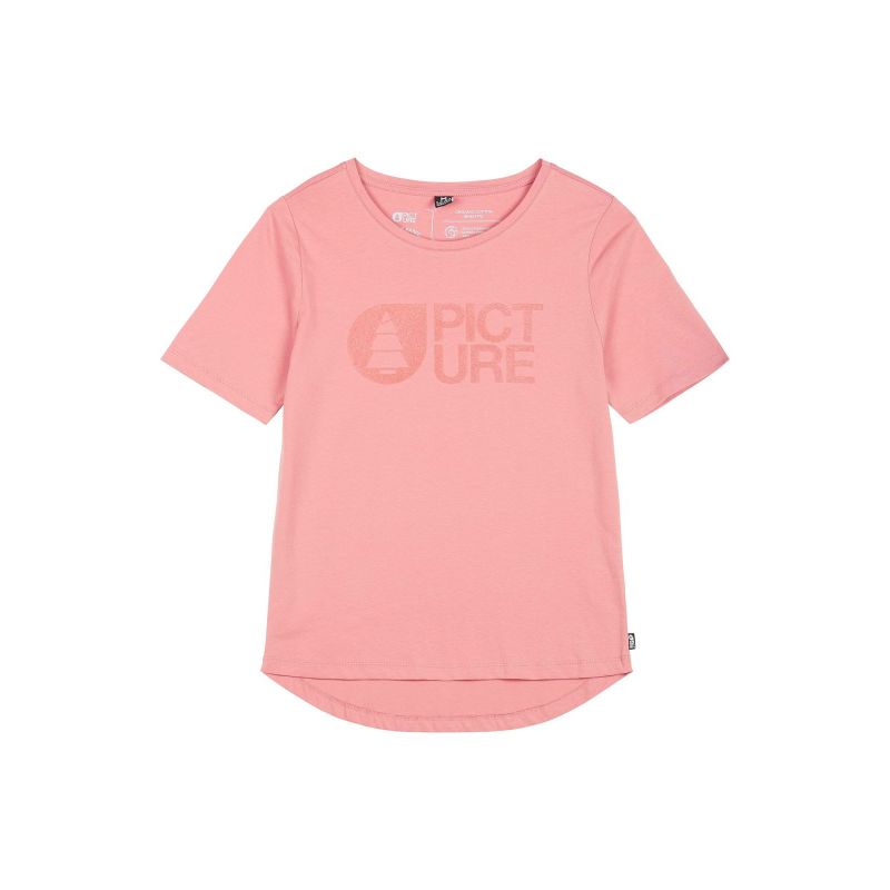 T-shirt PICTURE Fall Tee Regular (Bois de Rose) femme