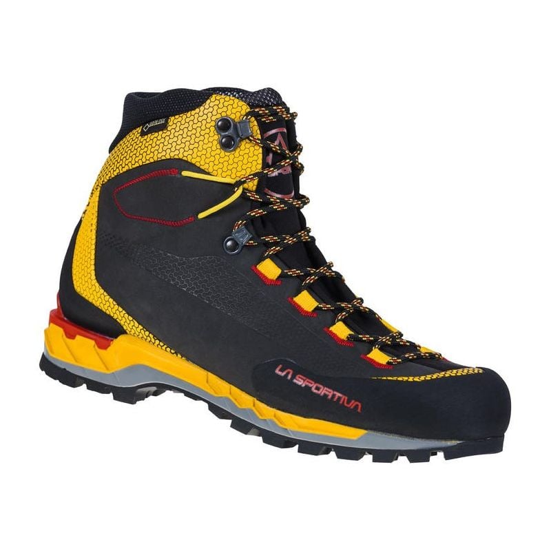 Mountaineering boot La Sportiva Trango Tech Leather Gore-Tex (Black/Yellow) Men